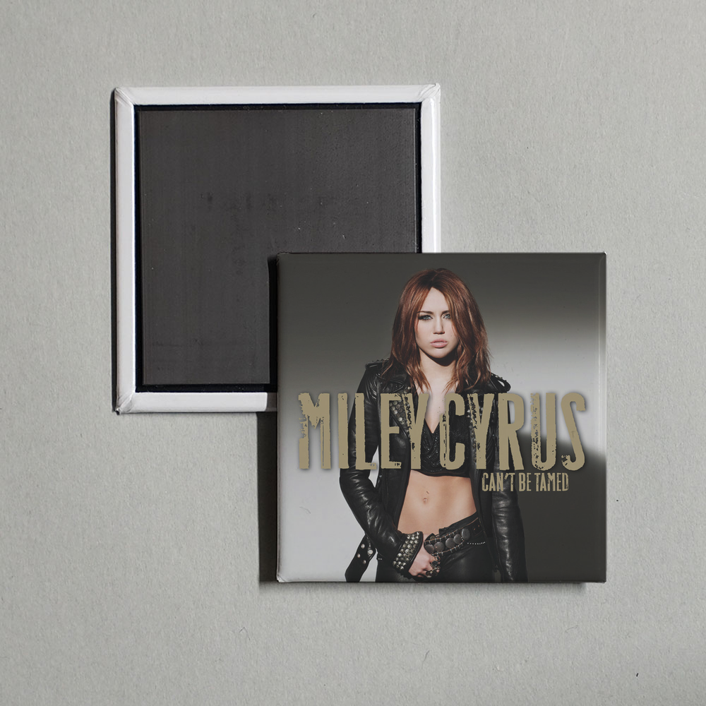 Miley Cyrus - Can't Be Tamed Album Cover Fridge Magnet