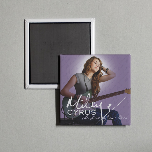 Miley Cyrus - The Time Of Our Lives Album Cover Fridge Magnet