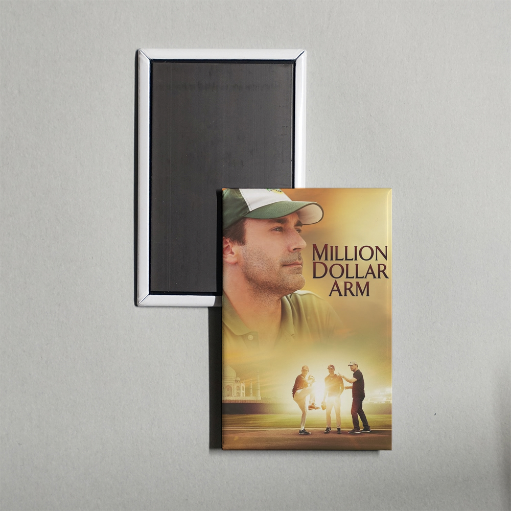 Million Dollar Arm Mini Movie Fridge Magnet