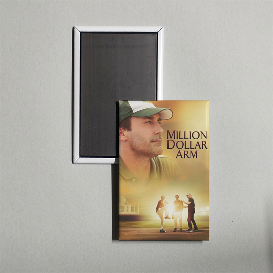 Million Dollar Arm Mini Movie Fridge Magnet