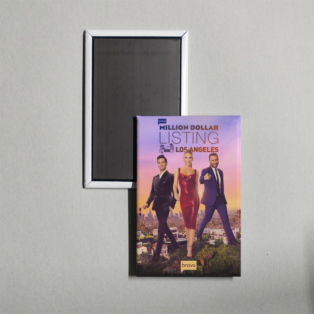 Million Dollar Listing Los Angeles TV Show Fridge Magnet