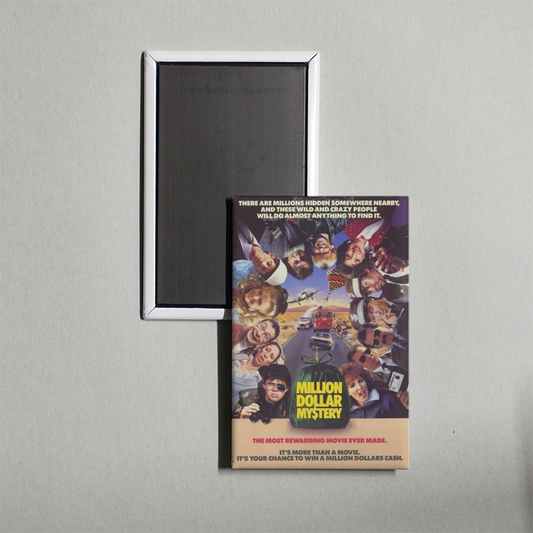 Million Dollar Mystery Mini Movie Fridge Magnet