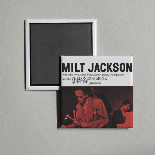 Milt Jackson - Milt Jackson With John Lewis, Percy Heath, Kenny Clarke, Lou Donaldson And The Thelonious Monk Quintet (Expanded Edition) Album Cover Fridge Magnet