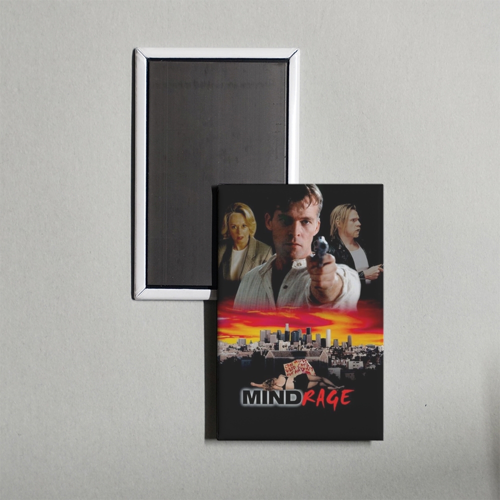 Mind Rage Mini Movie Fridge Magnet