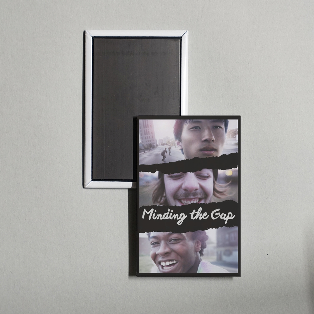 Minding the Gap Mini Movie Fridge Magnet