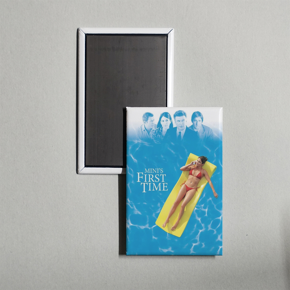 Mini's First Time Mini Movie Fridge Magnet