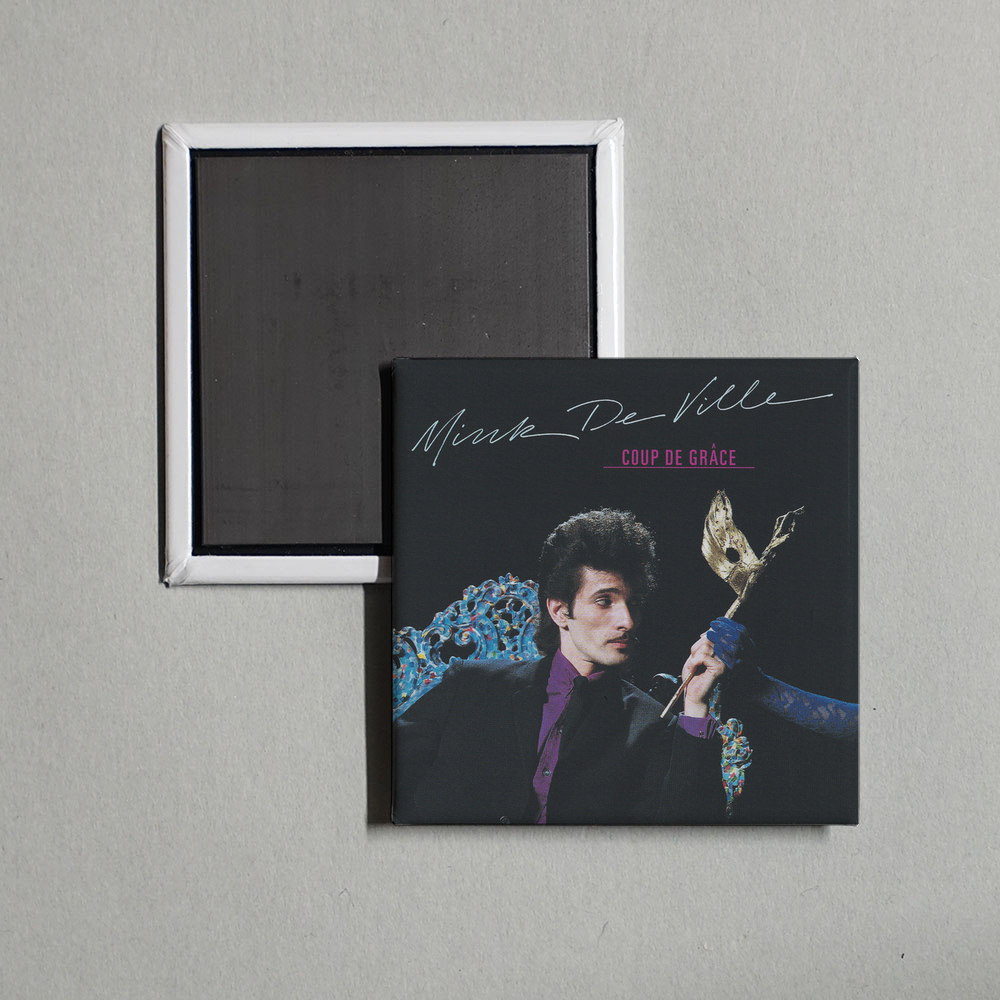 Mink DeVille - Coup De Grace Album Cover Fridge Magnet