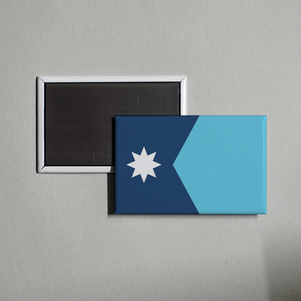Minnesota State Flag Fridge Magnet Fridge Magnet