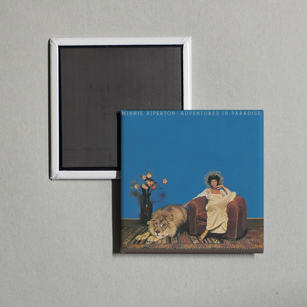Minnie Riperton - Adventures In Paradise Album Cover Fridge Magnet