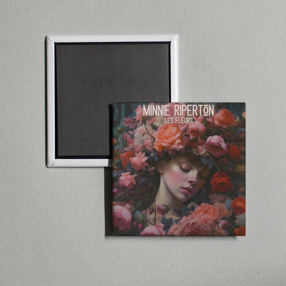 Minnie Riperton - Les Fleurs Alt Album Cover Fridge Magnet
