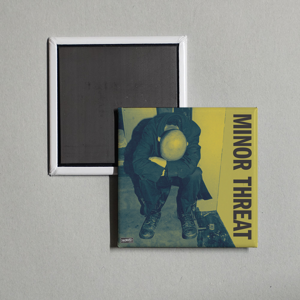 Minor Threat - First Two Seven Inches Album Cover Fridge Magnet