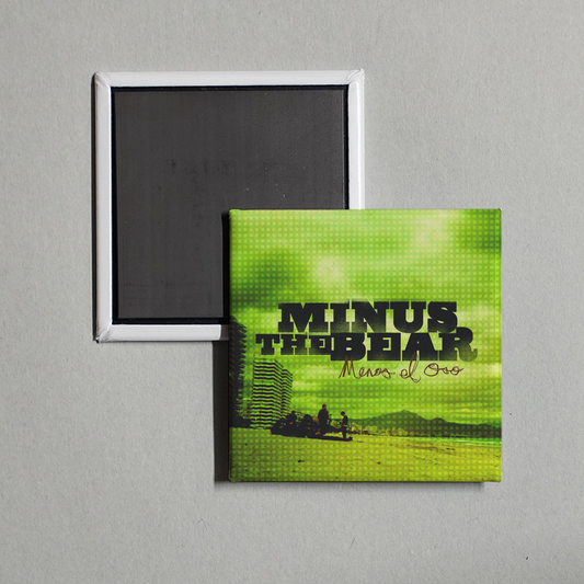 Minus the Bear - Menos El Oso Album Cover Fridge Magnet
