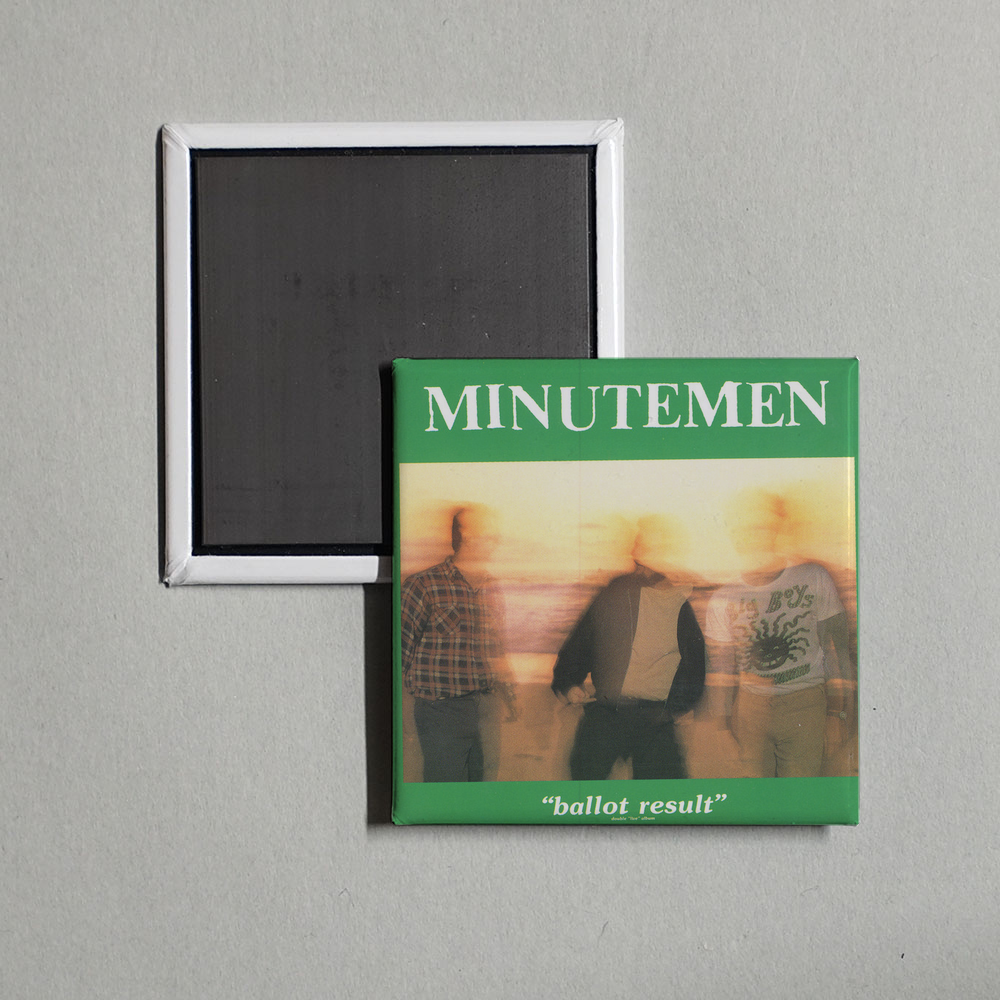 Minutemen - Ballot Result Album Cover Fridge Magnet