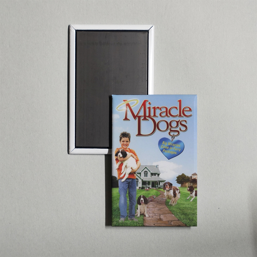 Miracle Dogs Mini Movie Fridge Magnet
