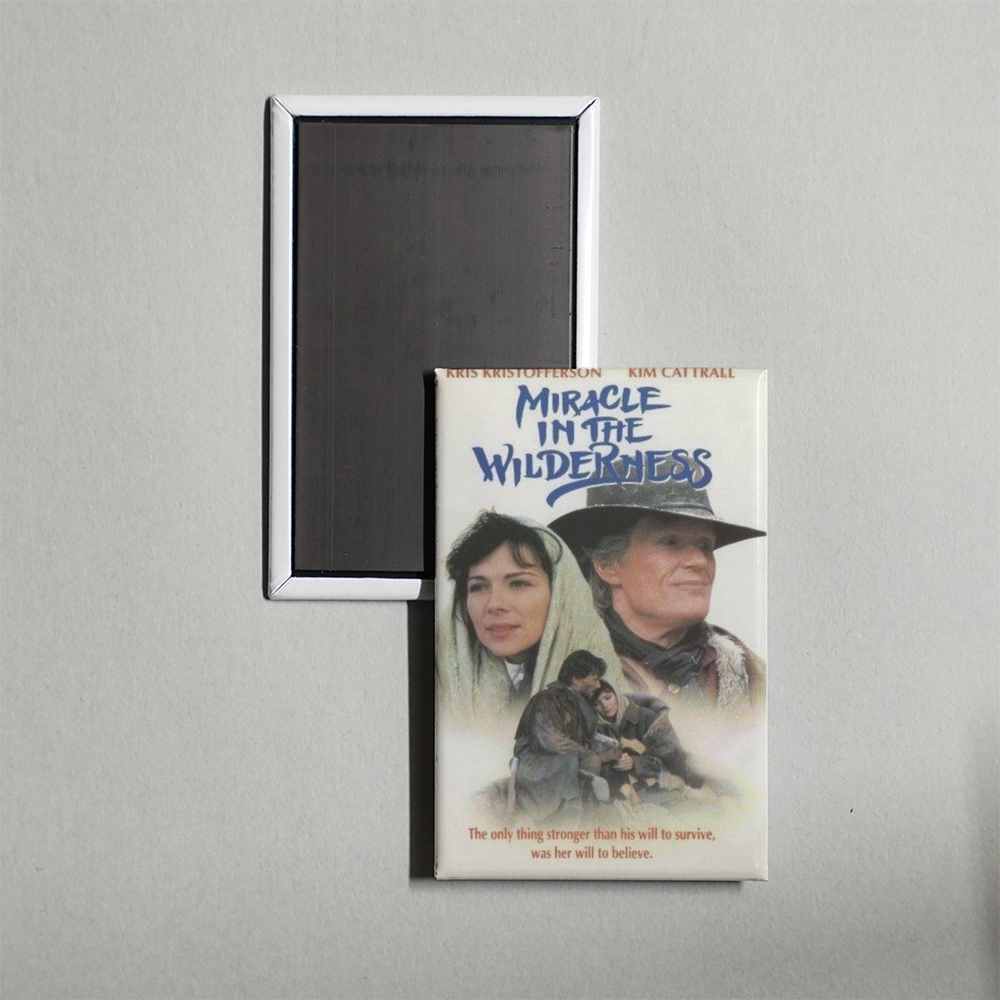 Miracle in the Wilderness Mini Movie Fridge Magnet