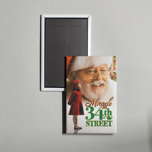 Miracle on 34th Street Mini Movie Fridge Magnet