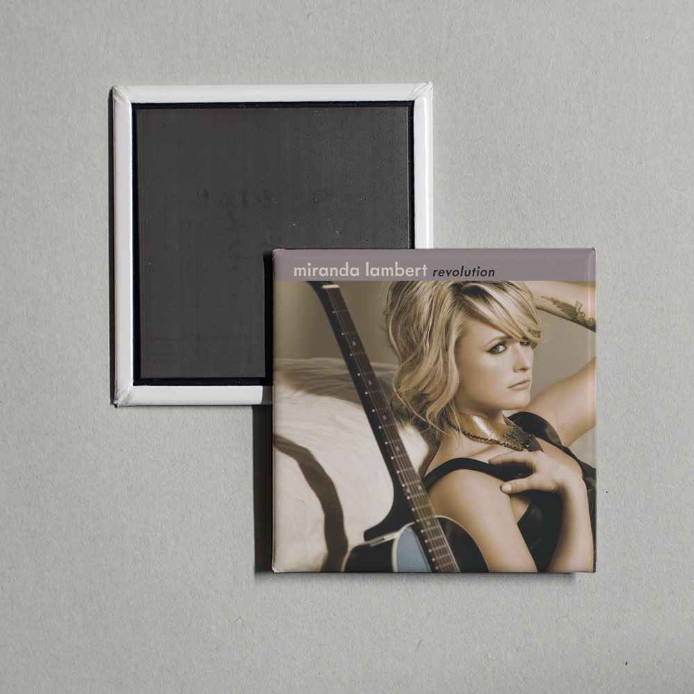 Miranda Lambert - Revolution Album Cover Fridge Magnet