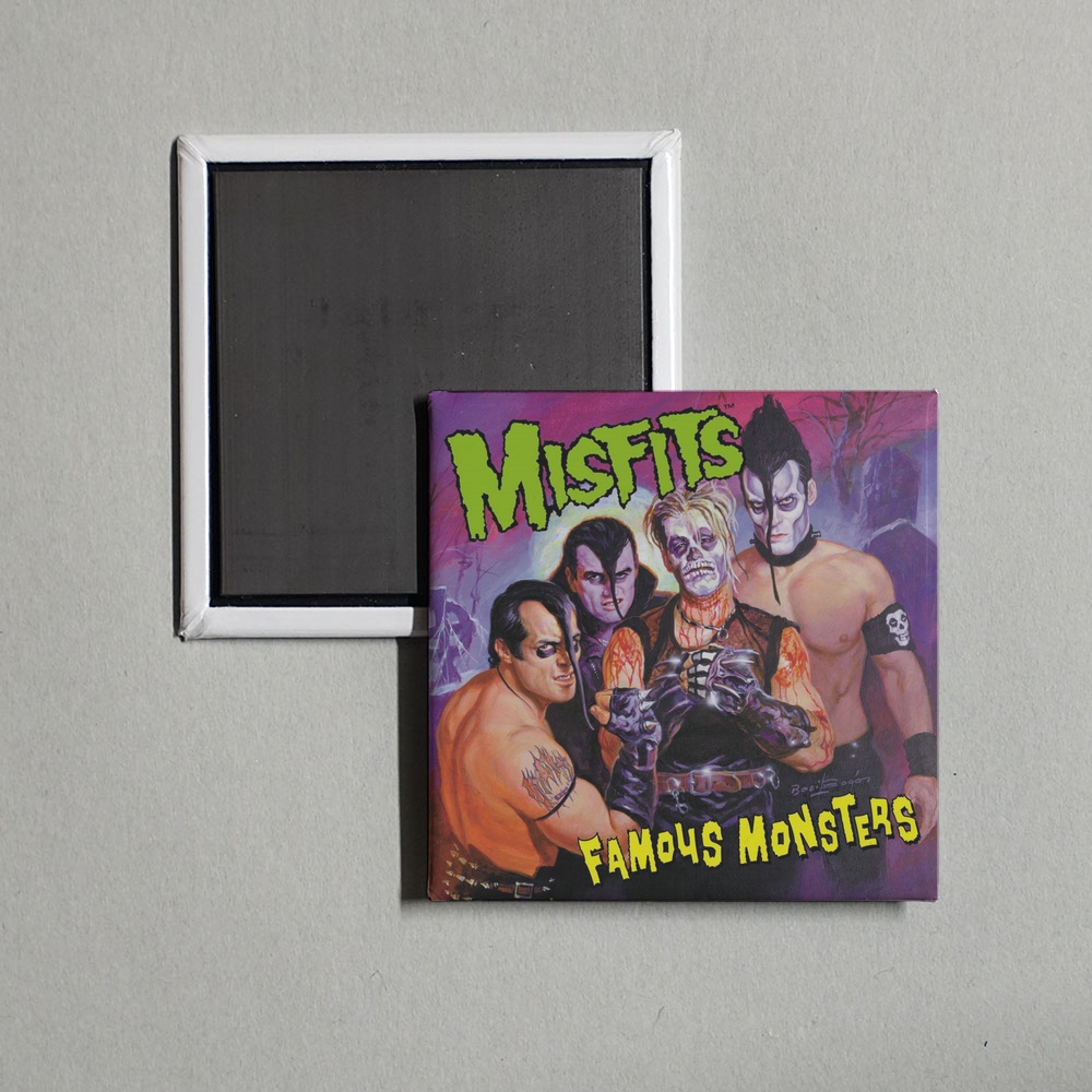 Misfits - Famous Monsters Album Cover Fridge Magnet