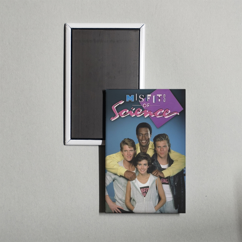 Misfits of Science TV Show Fridge Magnet