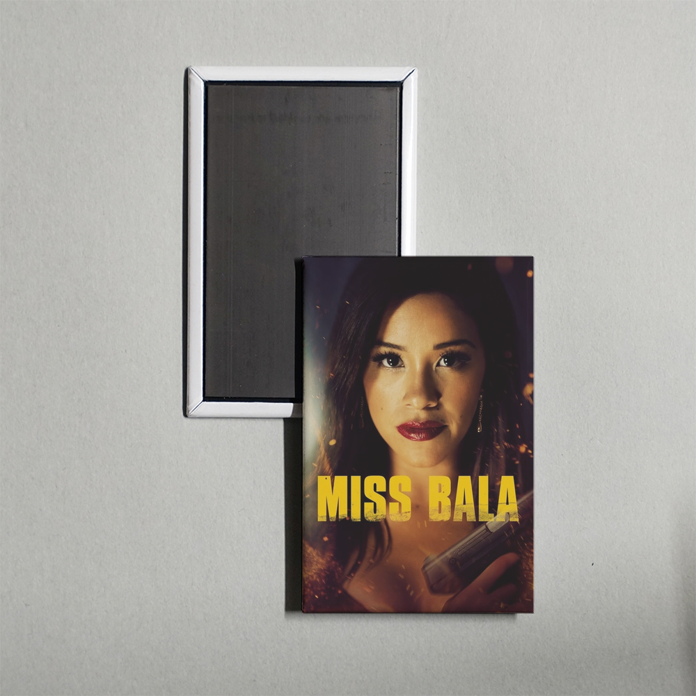 Miss Bala Mini Movie Fridge Magnet