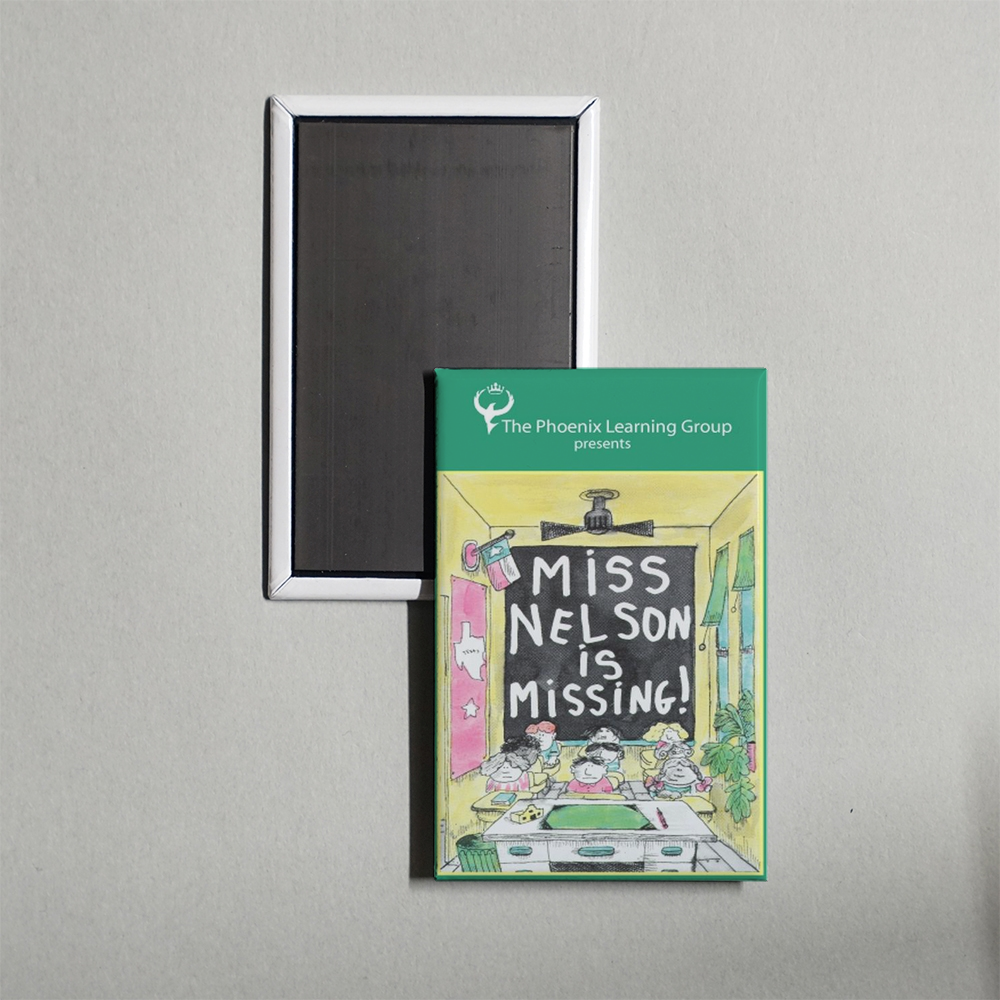Miss Nelson is Missing Mini Movie Fridge Magnet