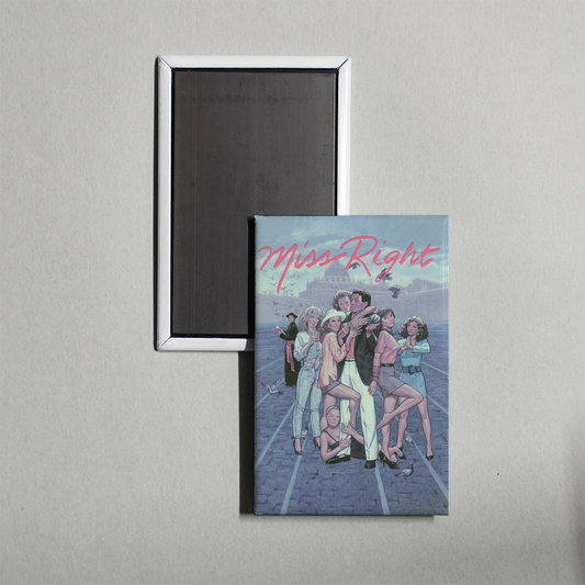 Miss Right Mini Movie Fridge Magnet