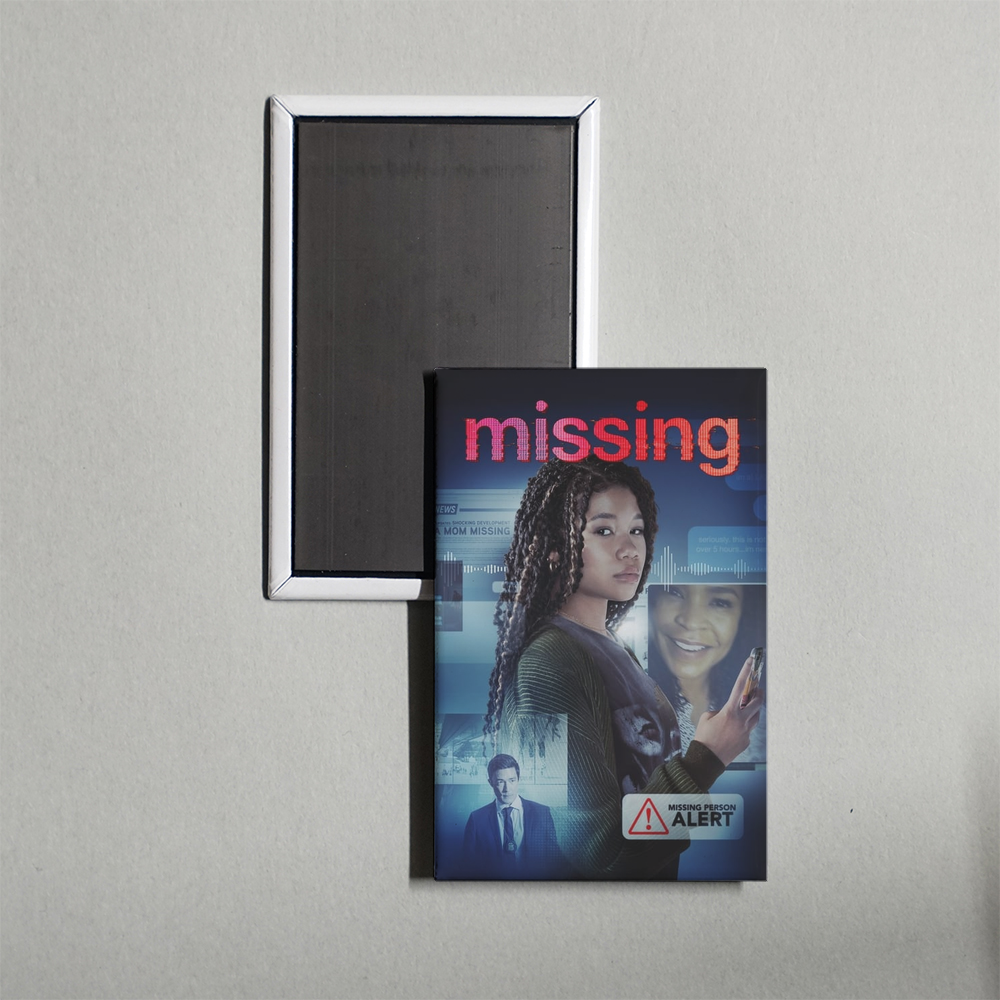 Missing Mini Movie Fridge Magnet