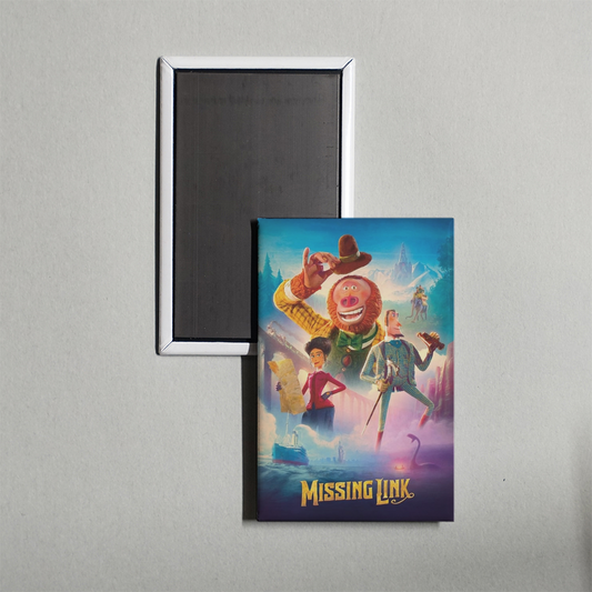 Missing Link Mini Movie Fridge Magnet