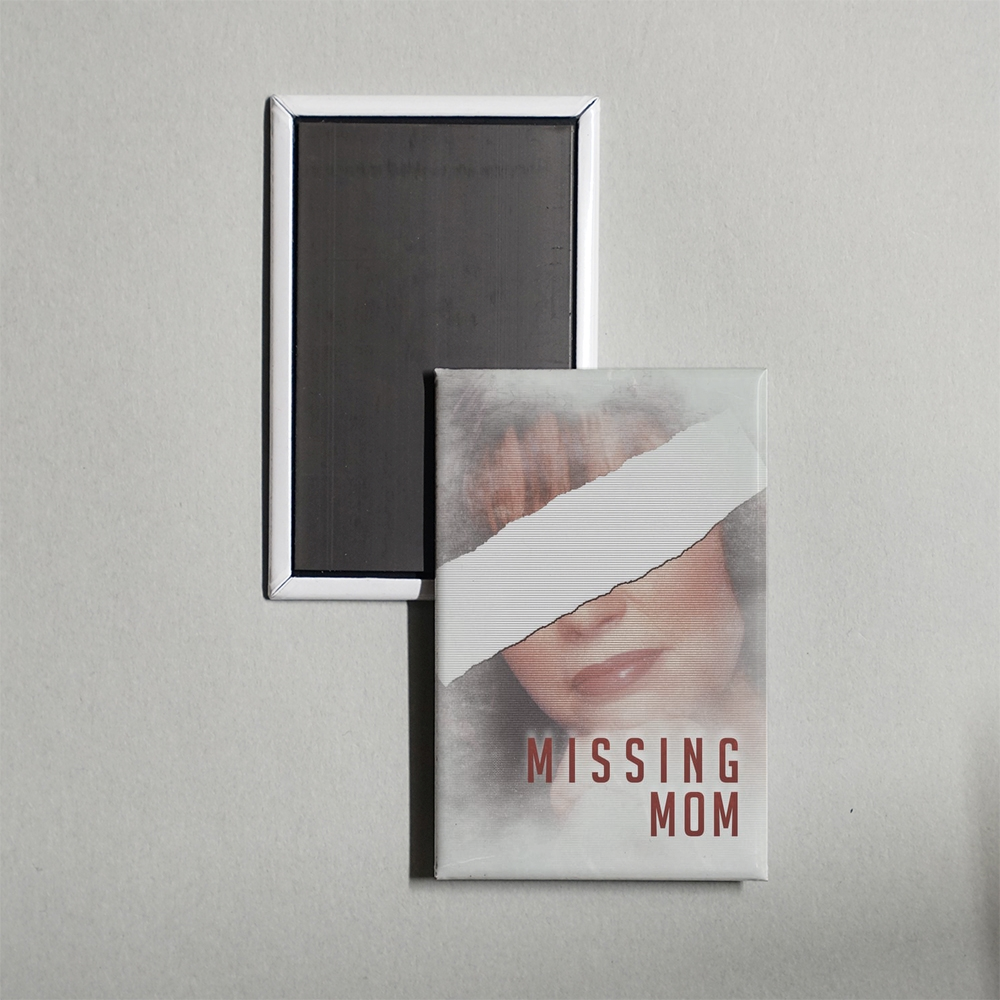 Missing Mom Mini Movie Fridge Magnet