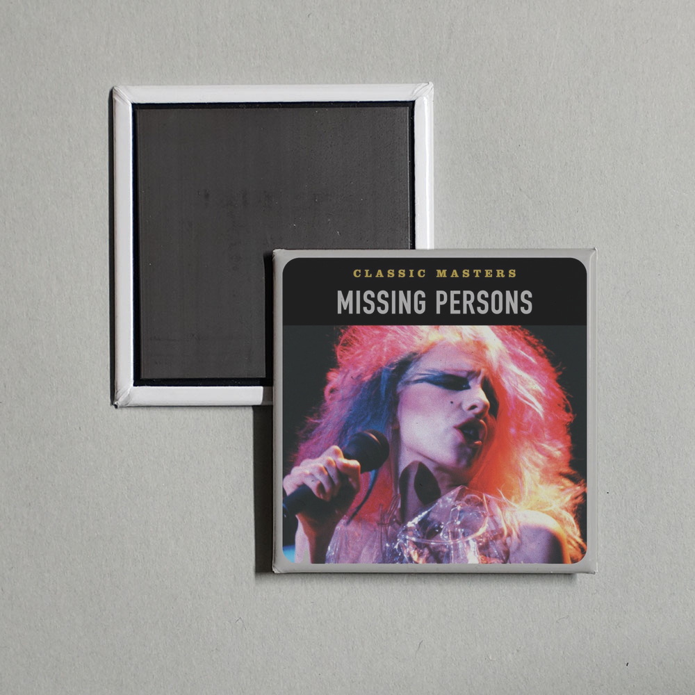 Missing Persons - Classic Masters Missing Persons Album Cover Fridge Magnet