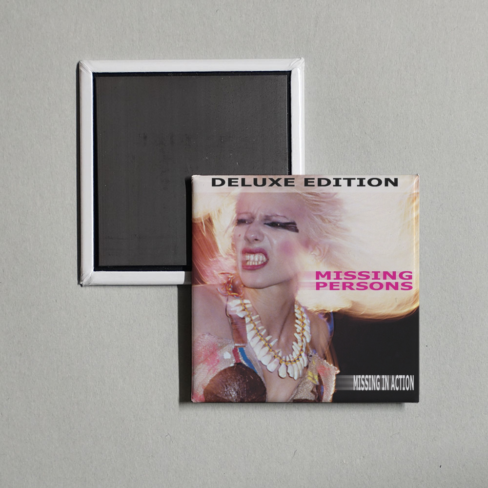 Missing Persons - Missing In Action (Deluxe Edition) Album Cover Fridge Magnet