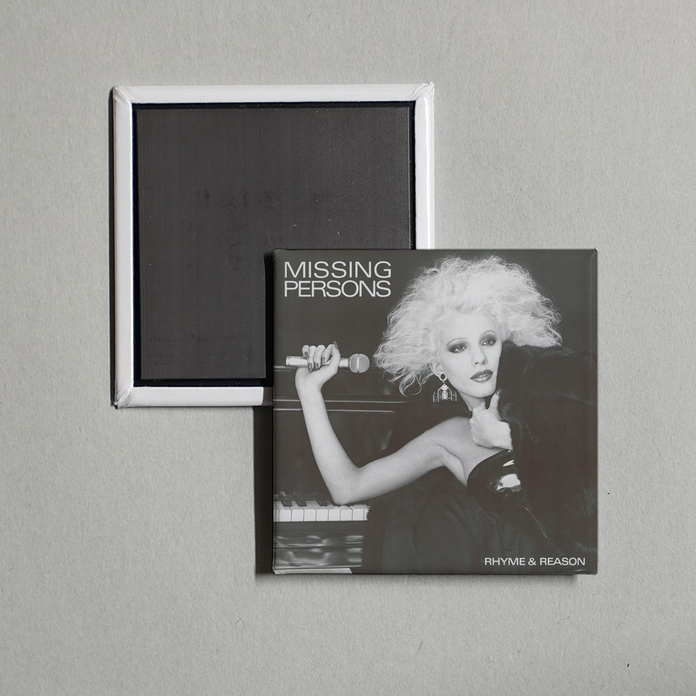 Missing Persons - Rhyme & Reason (Expanded Edition) Album Cover Fridge Magnet