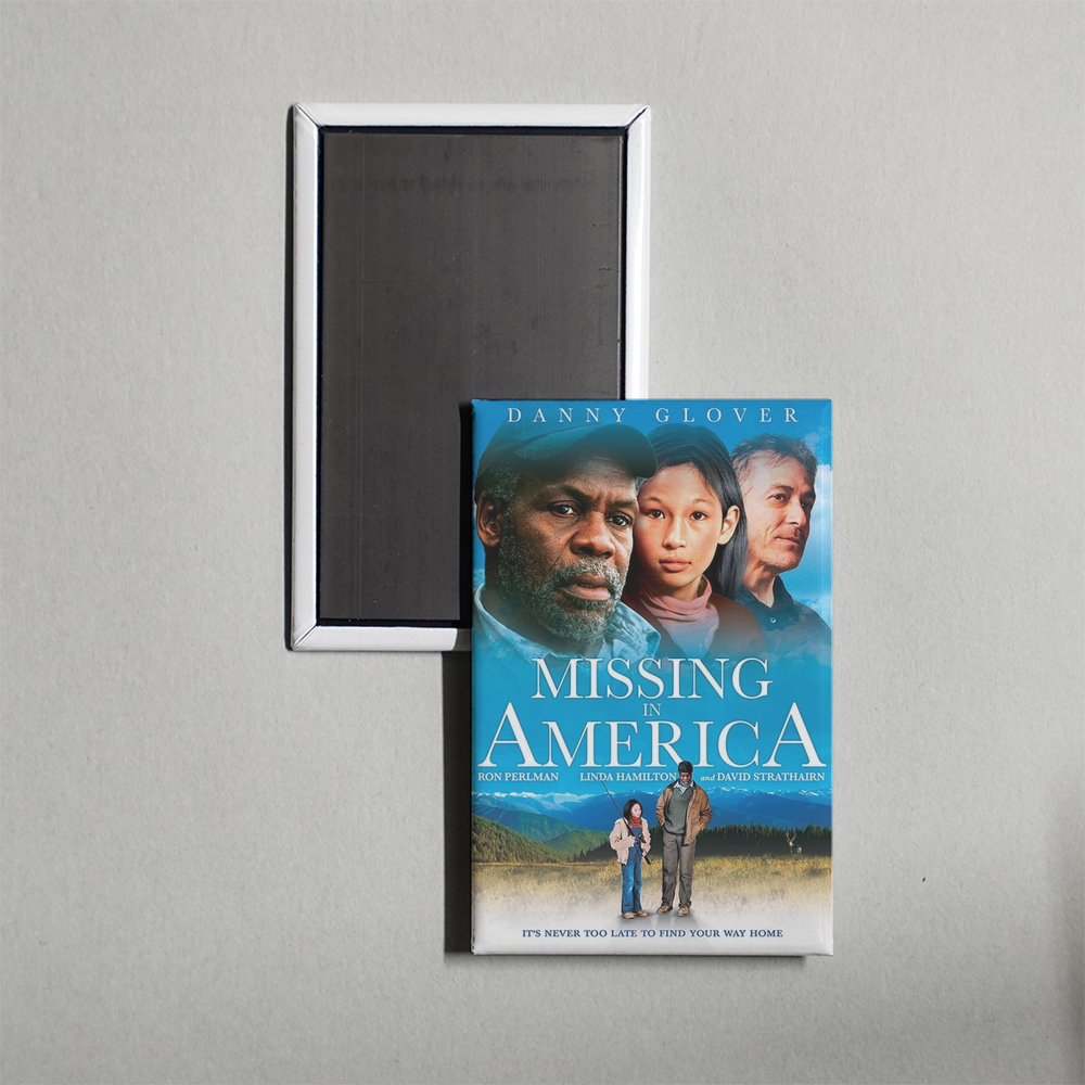 Missing in America Mini Movie Fridge Magnet
