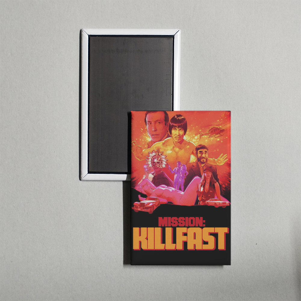 Mission Killfast Mini Movie Fridge Magnet