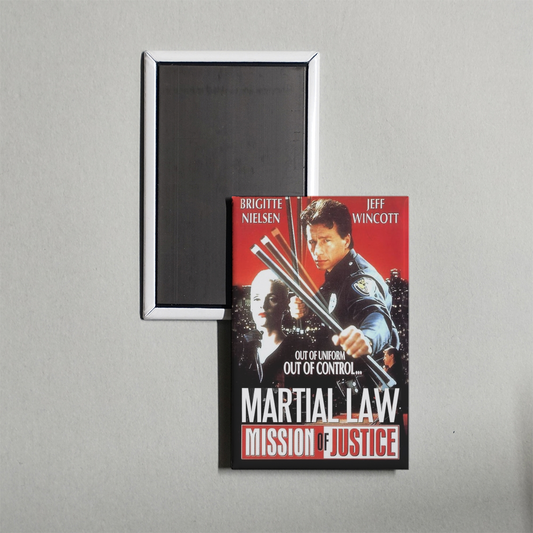Mission of Justice Mini Movie Fridge Magnet