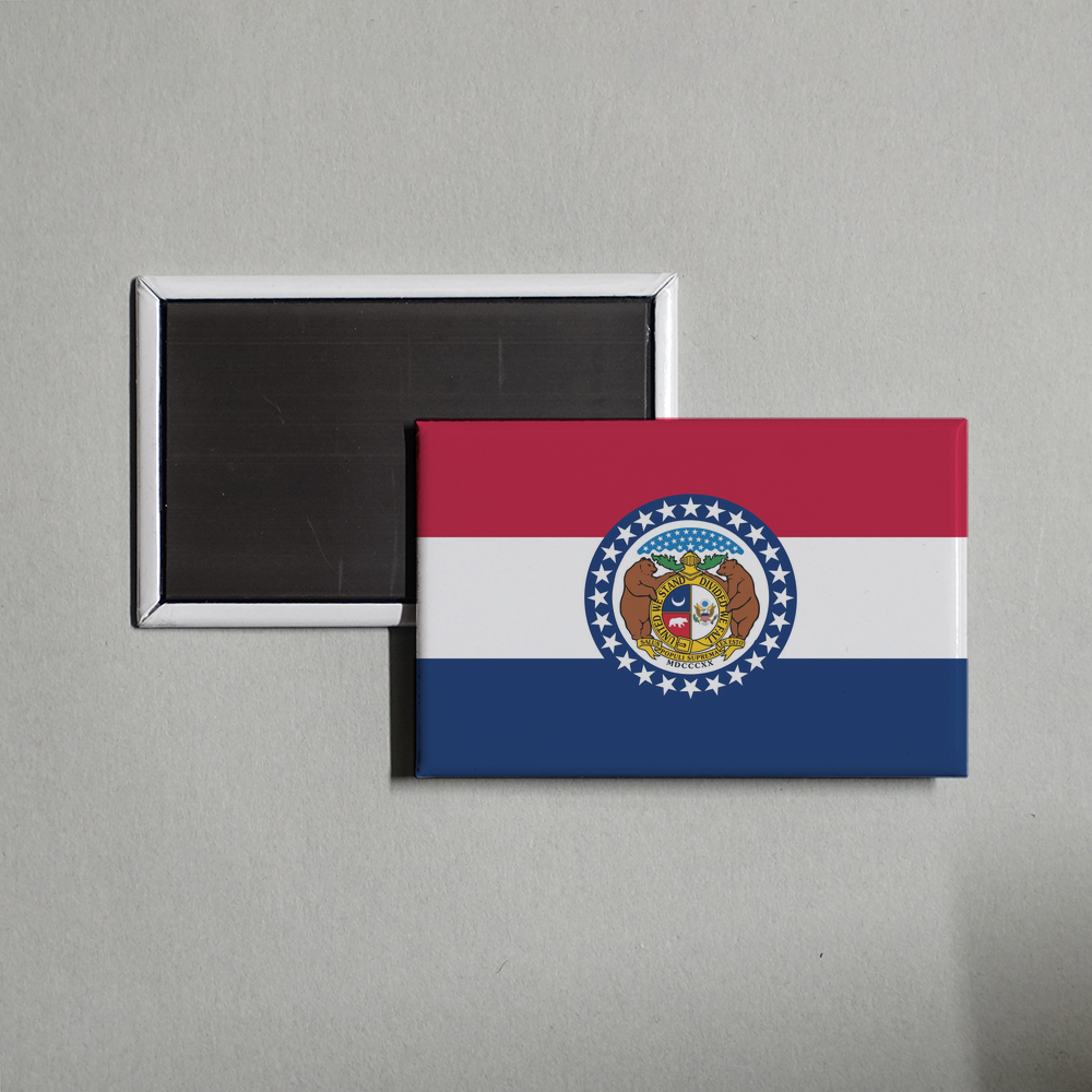 Missouri State Flag Fridge Magnet Fridge Magnet