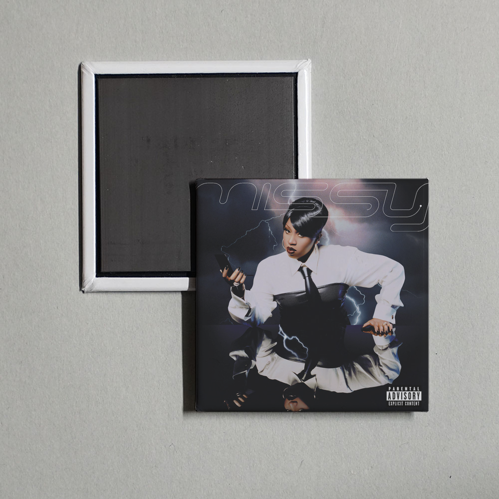 Missy Elliott - Da Real World Album Cover Fridge Magnet