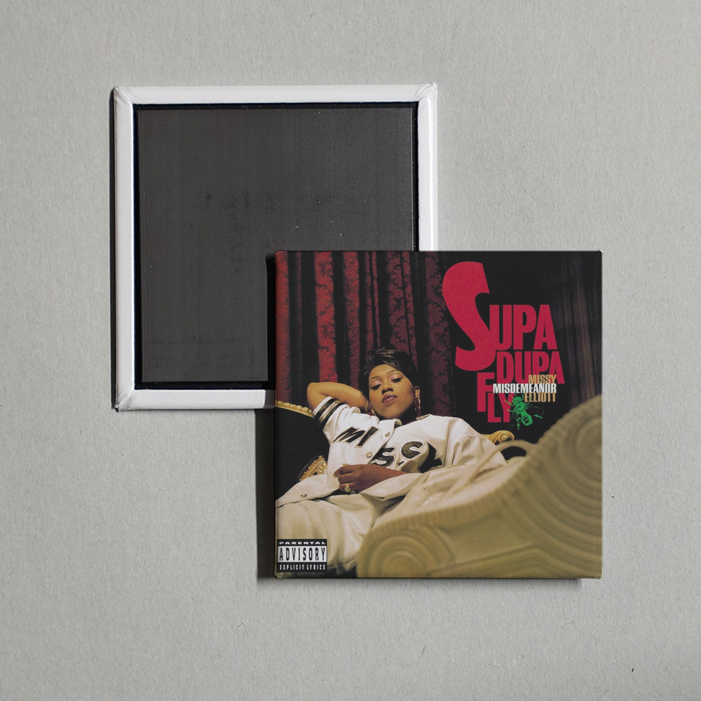 Missy Elliott - Supa Dupa Fly Album Cover Fridge Magnet