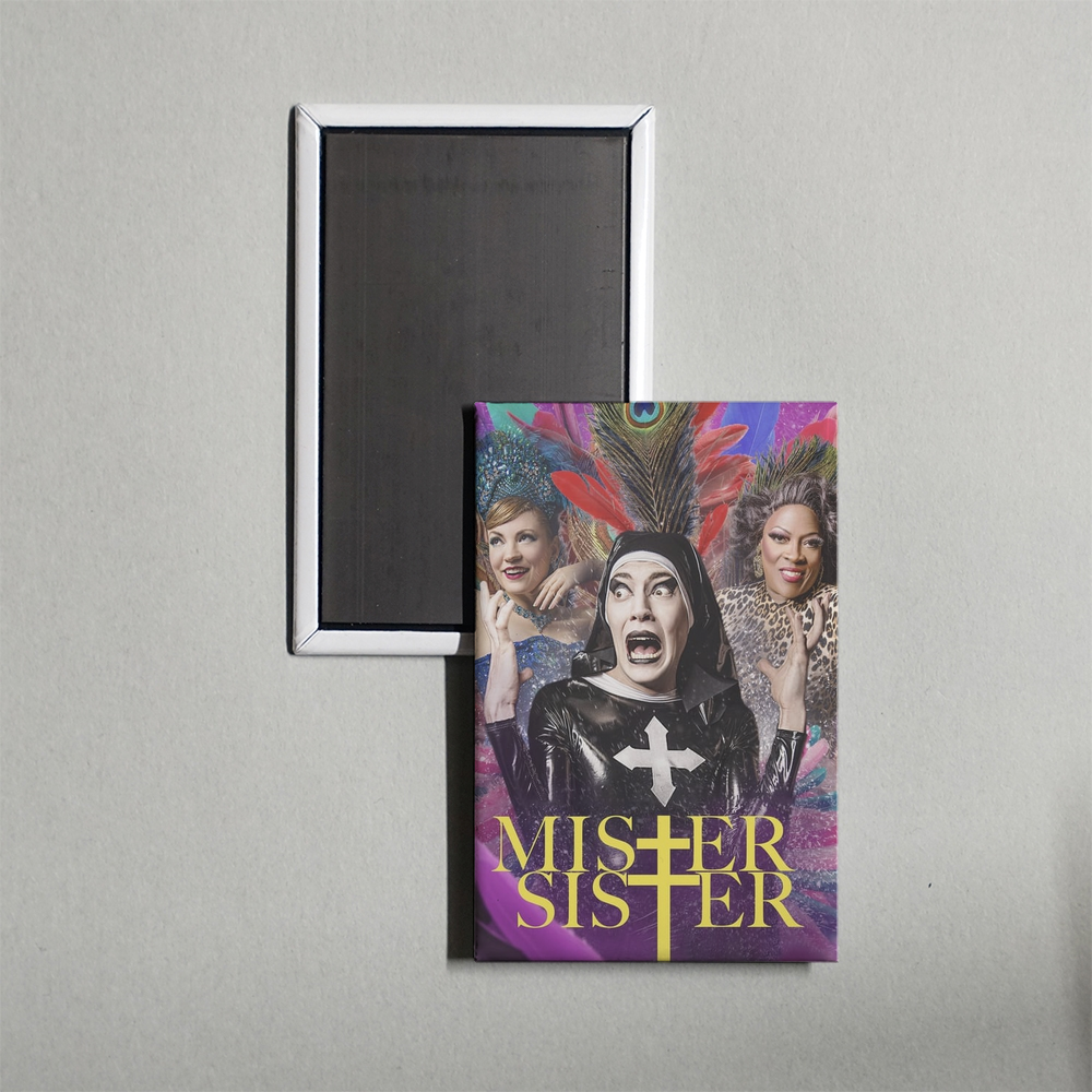 Mister Sister Mini Movie Fridge Magnet