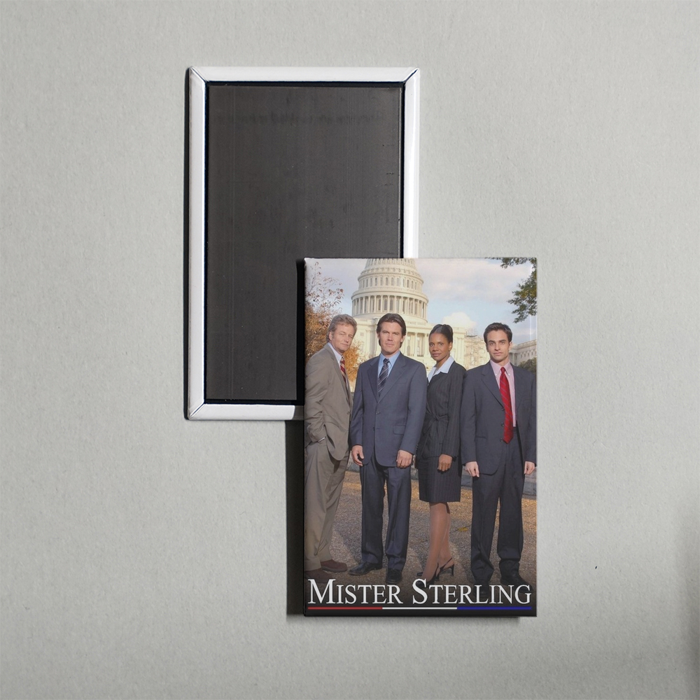 Mister Sterling TV Show Fridge Magnet