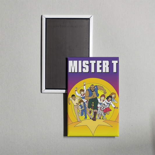 Mister T TV Show Fridge Magnet