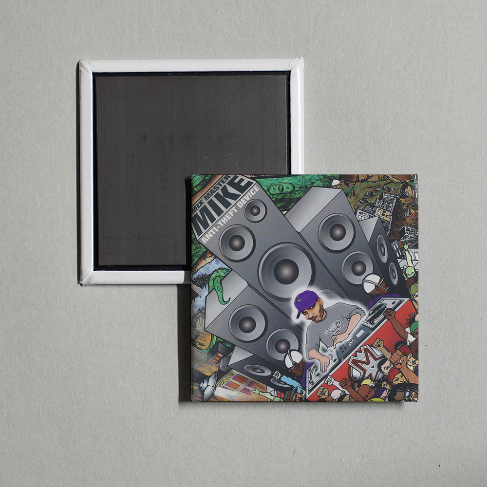 Mix Master Mike - Anti-Theft Device Album Cover Fridge Magnet
