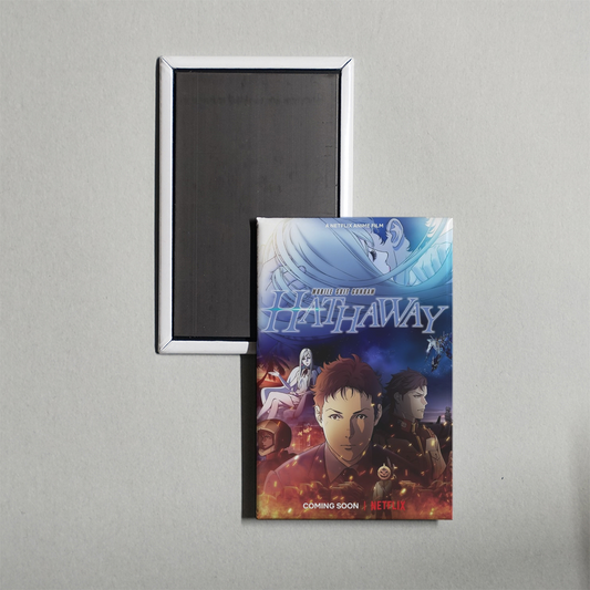 Mobile Suit Gundam Hathaway Mini Movie Fridge Magnet