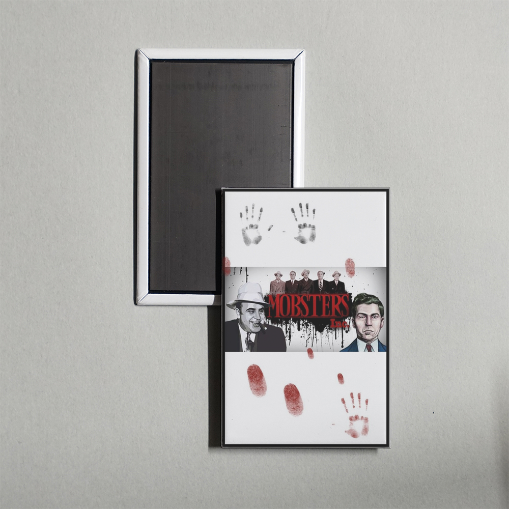 Mobsters TV Show Fridge Magnet