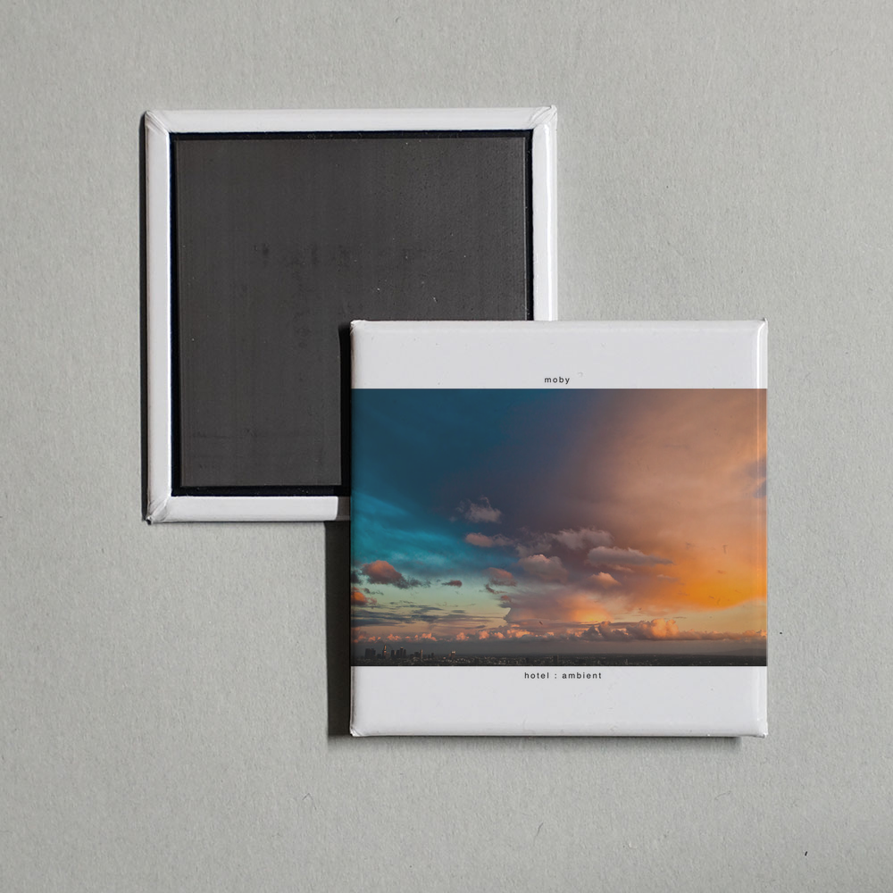 Moby - Hotel Ambient Album Cover Fridge Magnet