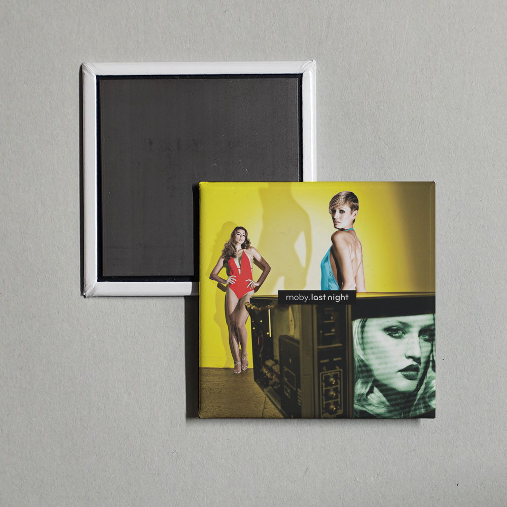 Moby - Last Night Album Cover Fridge Magnet