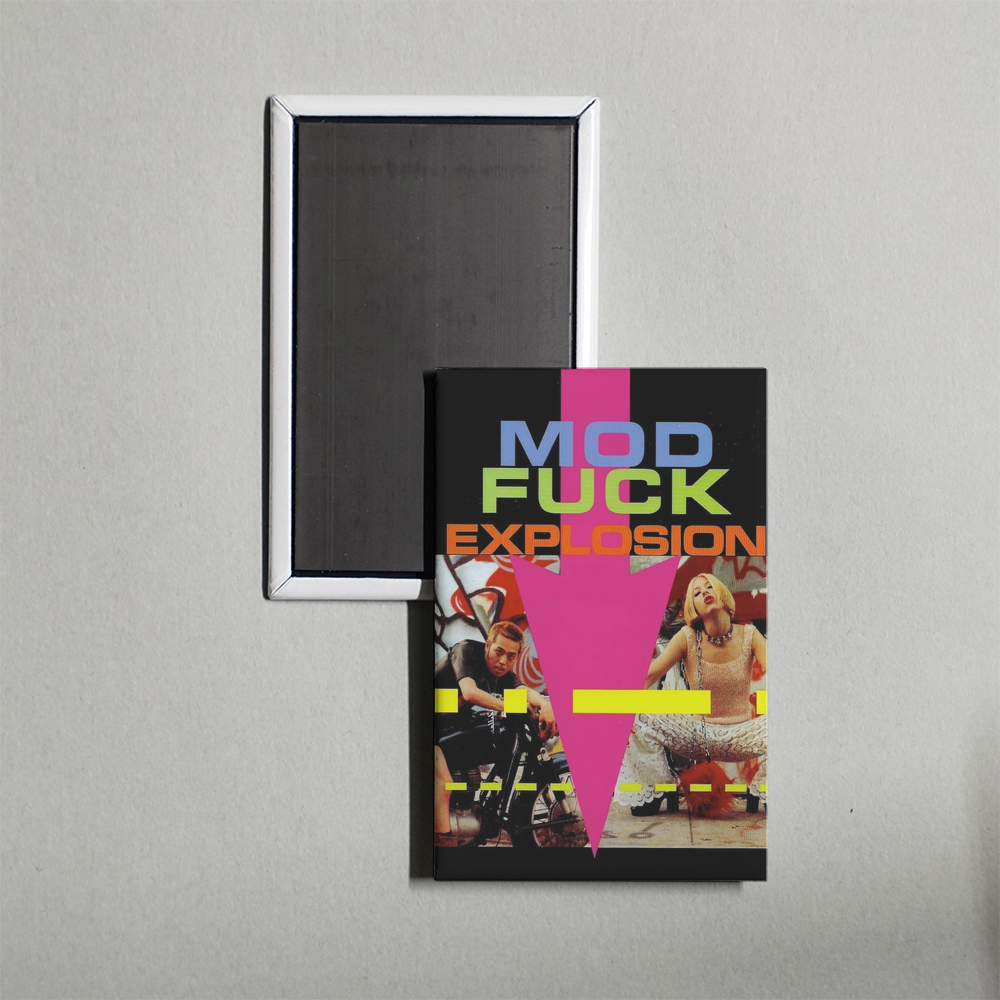 Mod Fuck Explosion Mini Movie Fridge Magnet