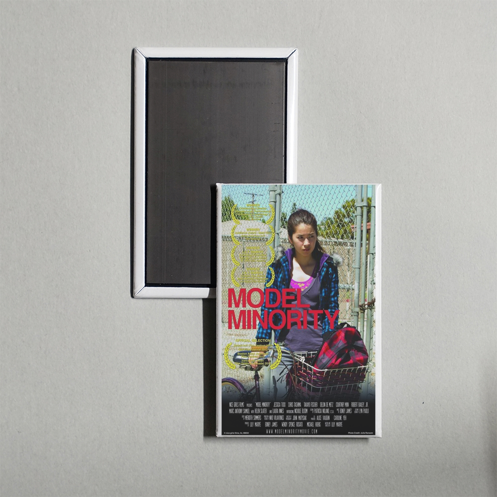 Model Minority Mini Movie Fridge Magnet