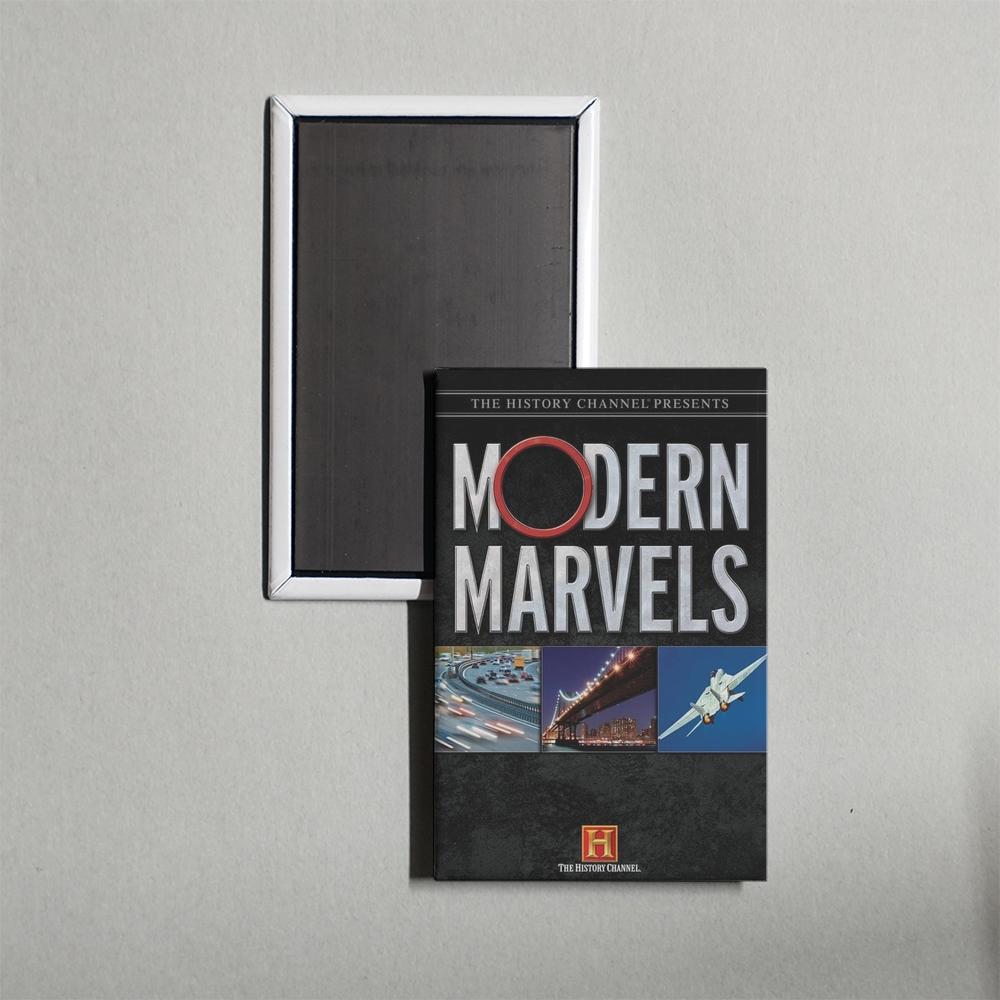 Modern Marvels TV Show Fridge Magnet