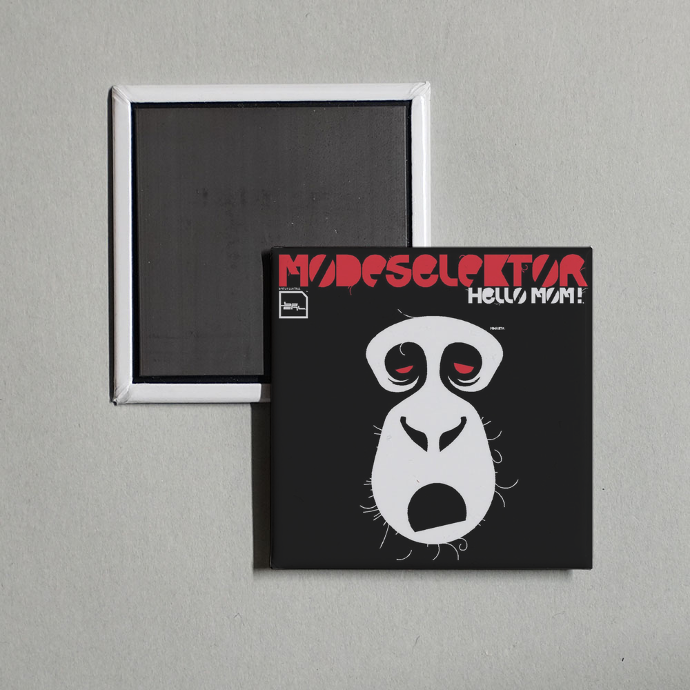 Modeselektor - Hello Mom! Album Cover Fridge Magnet